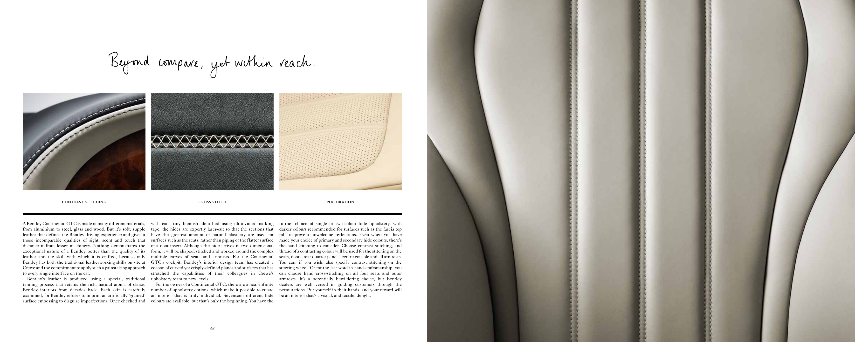 2012 Bentley Continental GTC Brochure Page 43